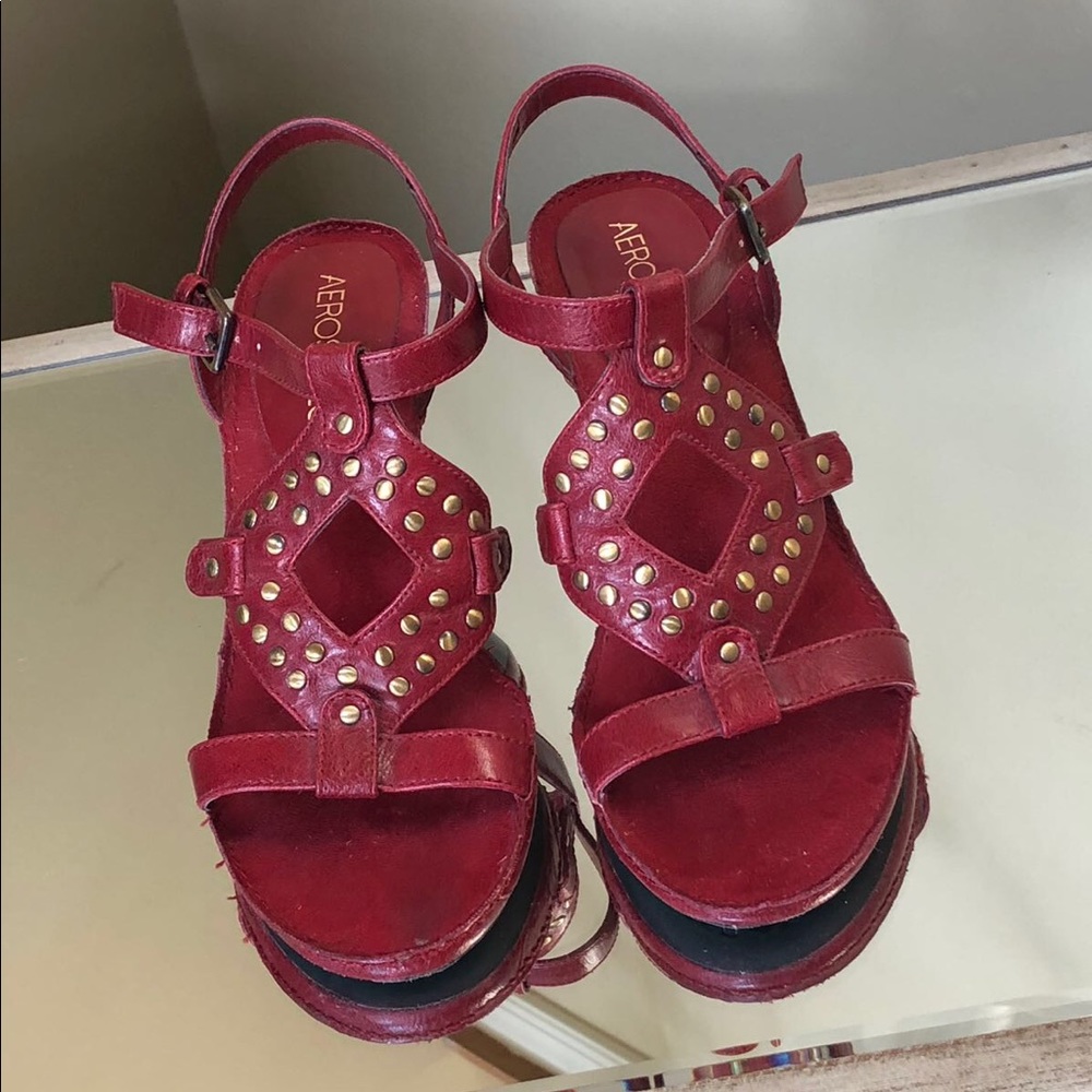 Heels/sandals with studs